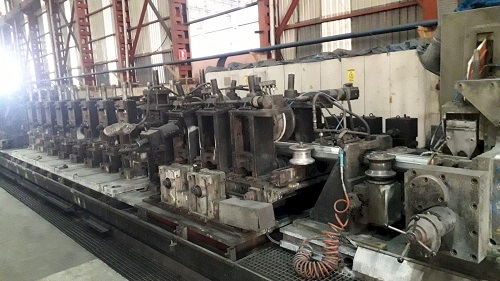 DIRECT FORMING TUBE WELDING LINE MODEL FCF 400 / 6.0 - 100 FCF