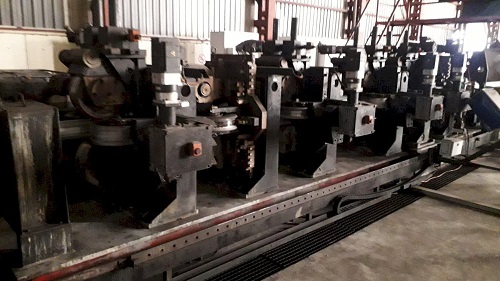 DIRECT FORMING TUBE WELDING LINE MODEL FCF 400 / 6.0 - 100 FCF