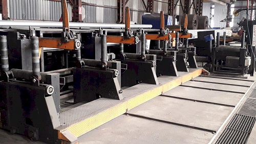 DIRECT FORMING TUBE WELDING LINE MODEL FCF 400 / 6.0 - 100 FCF