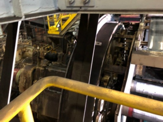 54 (1400mm) x 60,000# KAWASAKI-MITSUBISHI DOUBLE MANDREL CAROUSEL RECOILING