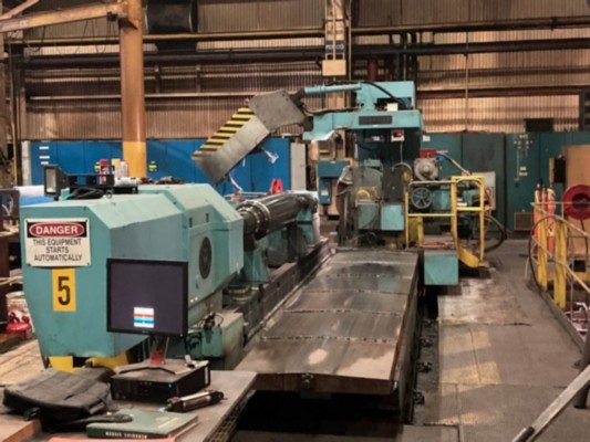 23.58 (600MM) / 17.68 (450MM) X 216 (5500MM) HERKULES WS600/450 X 5500 CNC