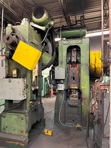 75 TON BLISS STRAIGHT SIDE SINGLE CRANK PRESS