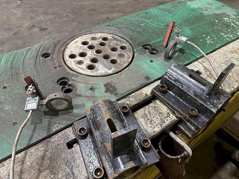 #8 KRB ROTARY TABLE REBAR BENDER