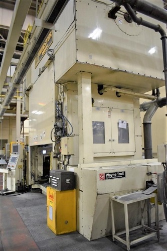 1200 TON MINSTER E2-1200 ECCENTRIC SHAFT STRAIGHT-SIDE TRANSFER PRESS
