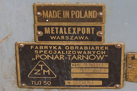 21 /30 x 100 TARNOW GAP BED ENGINE LATHE MODEL# TUJ 50