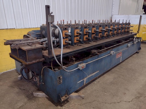 12 STAND X 2.5 ARDCOR/ROLL KRAFT MODEL F-10 ADJUSTABLE WIDTH STUD ROLLFORMER