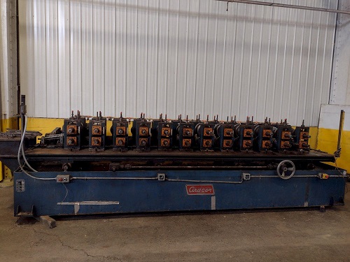 12 STAND X 2.5 ARDCOR/ROLL KRAFT MODEL F-10 ADJUSTABLE WIDTH STUD ROLLFORMER