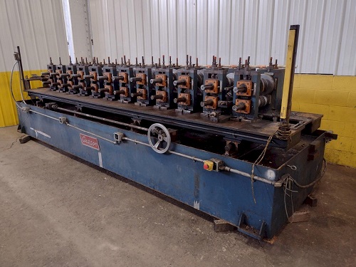 12 STAND X 2.5 ARDCOR/ROLL KRAFT MODEL F-10 ADJUSTABLE WIDTH STUD ROLLFORMER