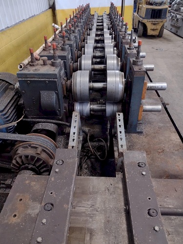 12 STAND X 2.5 ARDCOR/ROLL KRAFT MODEL F-10 ADJUSTABLE WIDTH STUD ROLLFORMER