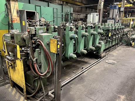 MEECO MODEL HD3 12-12 TPVC TWO PLANE BAR & SHAPE STRAIGHTENER