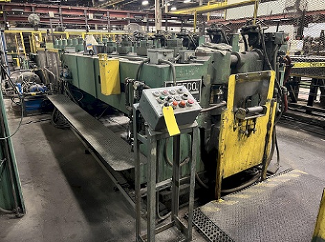 MEECO MODEL HD3 12-12 TPVC TWO PLANE BAR & SHAPE STRAIGHTENER