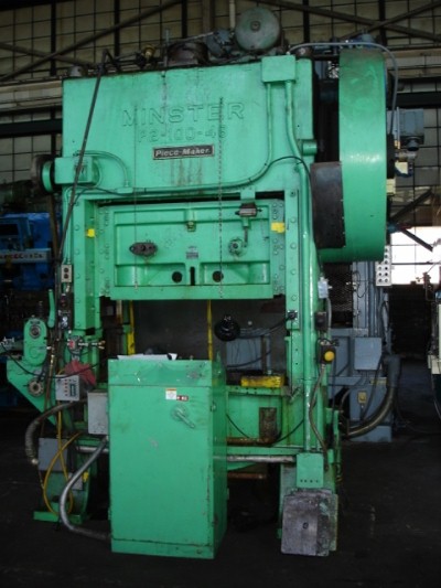 100 TON MINSTER MDL# P2-100-48 SSDC PRESS