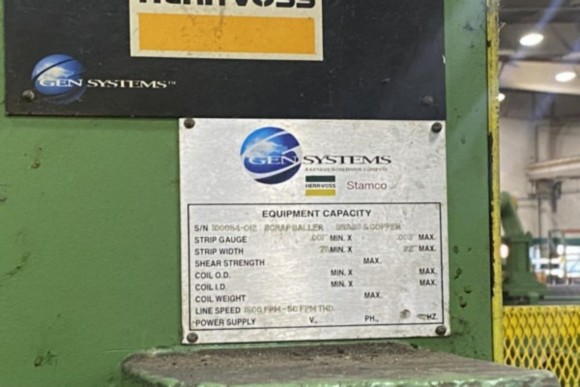 HERR VOSS / GEN SYSTEMS SCRAP BALLER