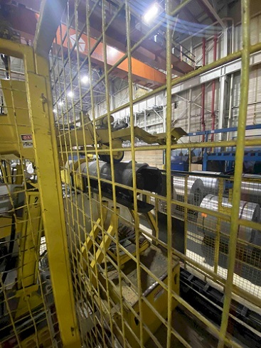 50,000 lbs x 48 x .125 AUTOMATIC FEED CO #504872 COIL FEED LINE