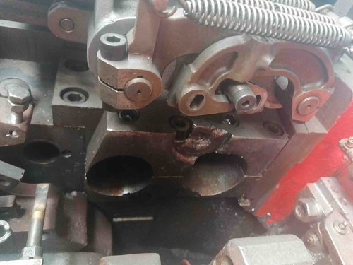 9/16 NATIONAL 89 TWO-DIE THREE PUNCH COLD HEADER