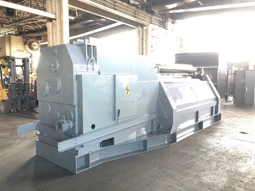 10' X 1/2 HAEUSLER DOUBLE INITIAL PINCH PLATE BENDING ROLL