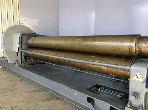 10' X 1/2 WEBB PLATE ROLL