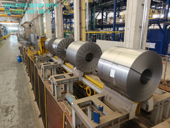 30 TON X 4-STAGE STEEL COIL HANDLING ENTRY SYSTEM