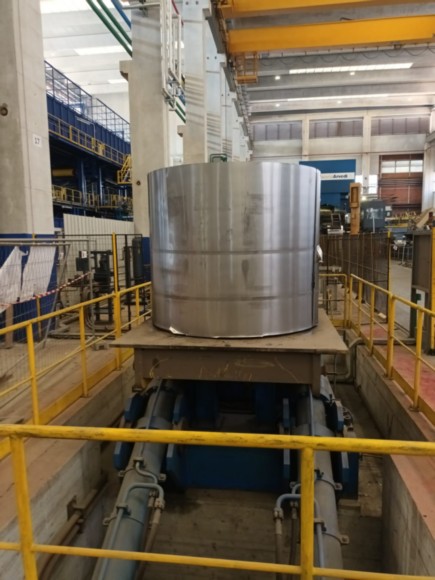 30 TON X 4-STAGE STEEL COIL HANDLING ENTRY SYSTEM