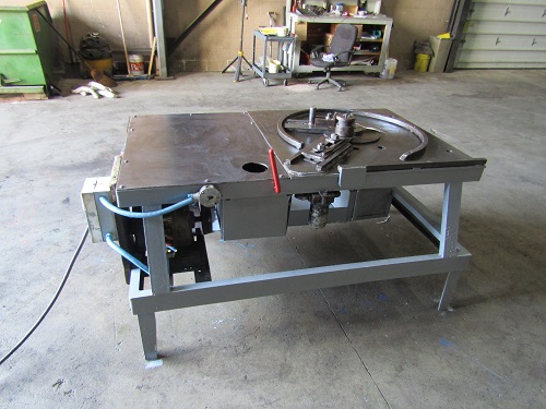CUSTOM HYDRAULIC TABLE BENDER FOR BAR TUBE & FLAT BAR