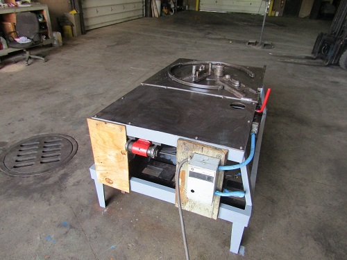 CUSTOM HYDRAULIC TABLE BENDER FOR BAR TUBE & FLAT BAR
