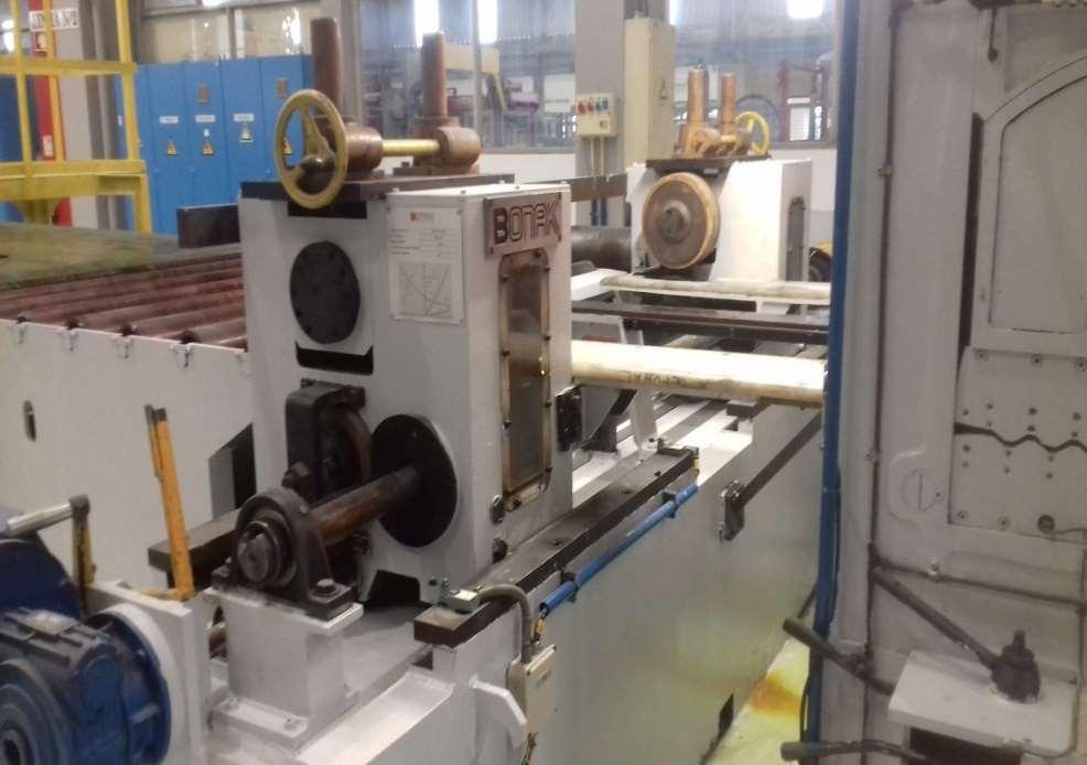 1500mm x 3mm Bonak Loop Cut to Length Line with Electromagnetic Stacker