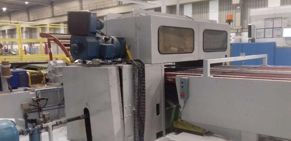 1500mm x 3mm Bonak Loop Cut to Length Line with Electromagnetic Stacker