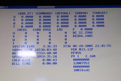 HAAS VF4SS VERTICAL MACHINING CENTER