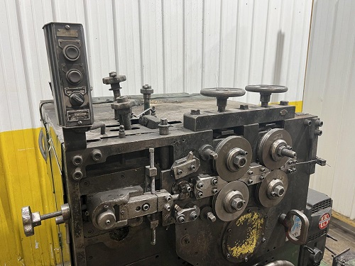 TORRINGTON MODEL #W12A WIRE SPRING COILER / COIL MAKING MACHINE