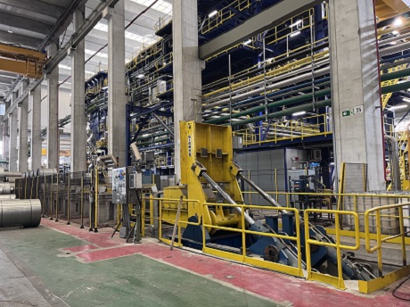 SIEMAG ENTRY AND EXIT COIL WALKING BEAM W/ DOWNENDER AND UPENDER