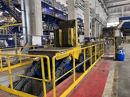 SIEMAG ENTRY AND EXIT COIL WALKING BEAM W/ DOWNENDER AND UPENDER