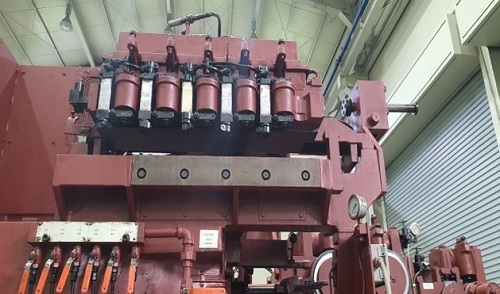 NATIONAL MODEL# 245 HIGH SPEED 6-STATION 5-DIE PARTS FORMER