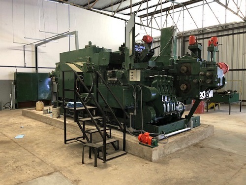 1 NATIONAL MODEL# 1000 LONG STROKE 4-DIE PROGRESSIVE HEADER