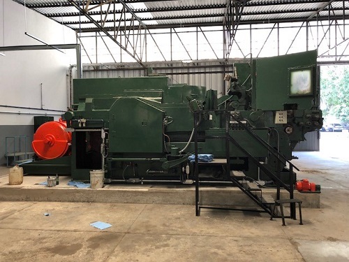 1 NATIONAL MODEL# 1000 LONG STROKE 4-DIE PROGRESSIVE HEADER