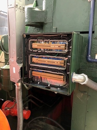 1 NATIONAL MODEL# 1000 LONG STROKE 4-DIE PROGRESSIVE HEADER