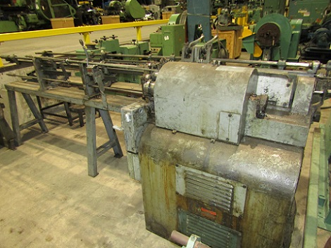 LEWIS #2CV4 WIRE STRAIGHTEN AND CUT OFF MACHINE