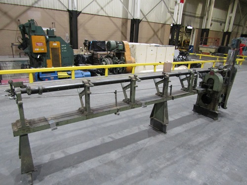 SHUSTER #1A WIRE STRAIGHTEN & CUT OFF MACHINE