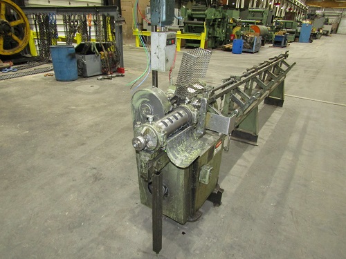 SHUSTER #1A WIRE STRAIGHTEN & CUT OFF MACHINE