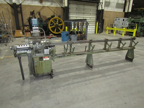 SHUSTER #1A WIRE STRAIGHTEN & CUT OFF MACHINE