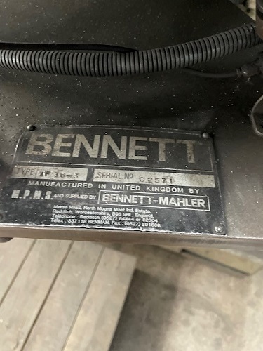 36 BENNETT #CG-36 AUTO-FEED SPRING GRINDER