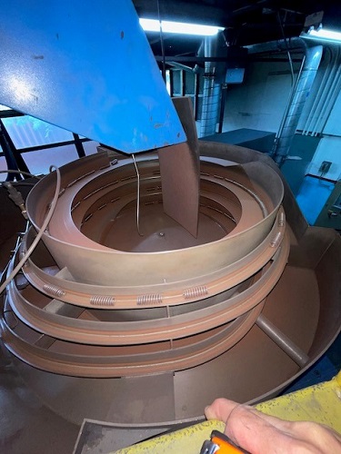 36 BENNETT #CG-36 AUTO-FEED SPRING GRINDER