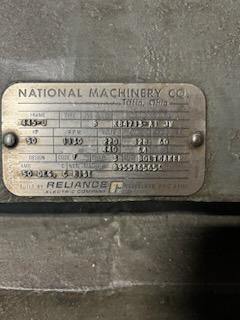 9/16 NATIONAL #89 TWO-DIE THREE PUNCH COLD HEADER