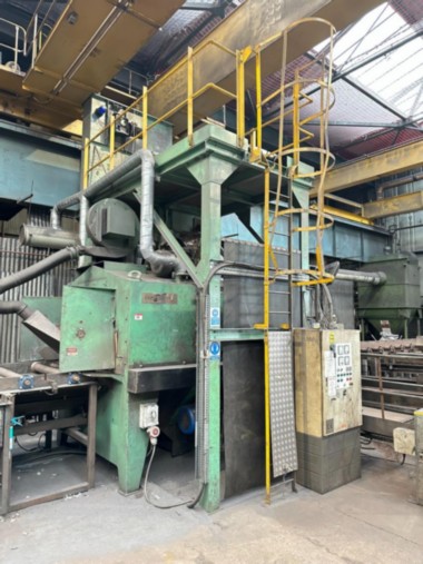 21 METER PANGBORN THROUGH-FEED SHOT BLAST MACHINE (1999)