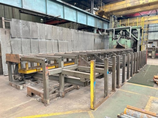 21 METER PANGBORN THROUGH-FEED SHOT BLAST MACHINE (1999)