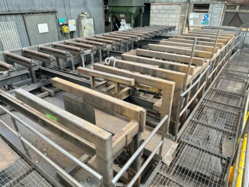 21 METER PANGBORN THROUGH-FEED SHOT BLAST MACHINE (1999)