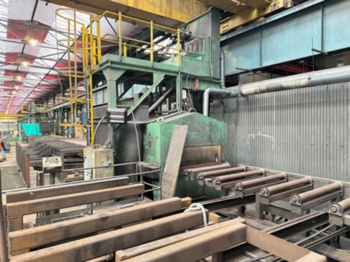 21 METER PANGBORN THROUGH-FEED SHOT BLAST MACHINE (1999)