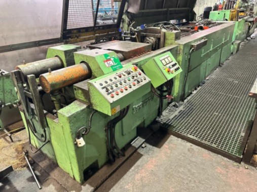 SCHUMAG KZRP-IIIB COMBINED DRAWING LINE W/ INLINE SHOTBLAST, POLISHING & CHAMFER