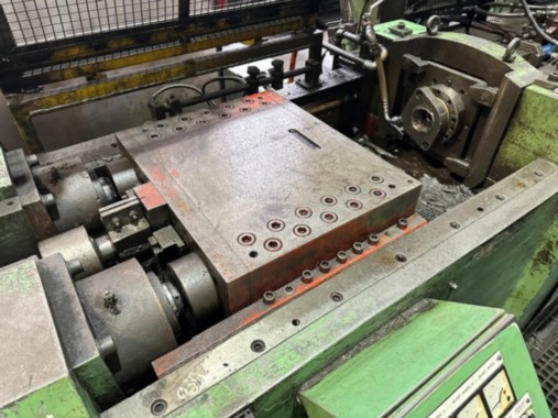 SCHUMAG KZRP-IIIB COMBINED DRAWING LINE W/ INLINE SHOTBLAST, POLISHING & CHAMFER