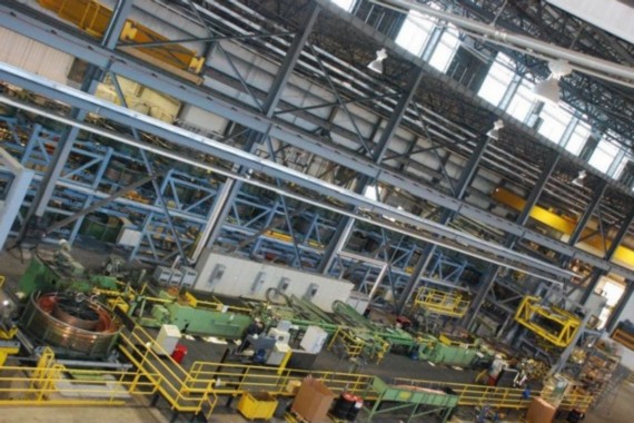 SMS COPPER TUBE CAST & ROLL-MELTING, CASTING, MILLING & 3-ROLL HRM ROLLING LINE