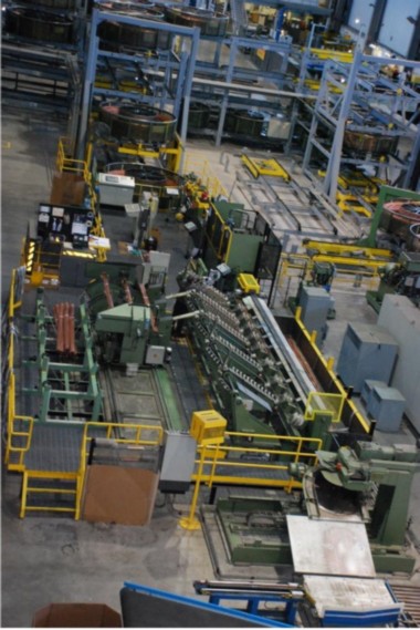 SMS COPPER TUBE CAST & ROLL-MELTING, CASTING, MILLING & 3-ROLL HRM ROLLING LINE